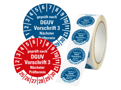 Prüfplaketten